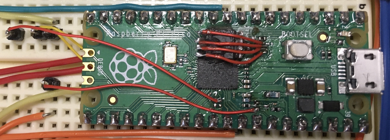 GPIO24 soldering