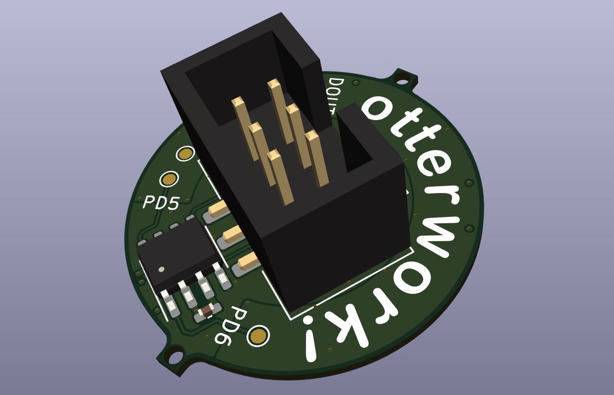 otterwork with mounting holes